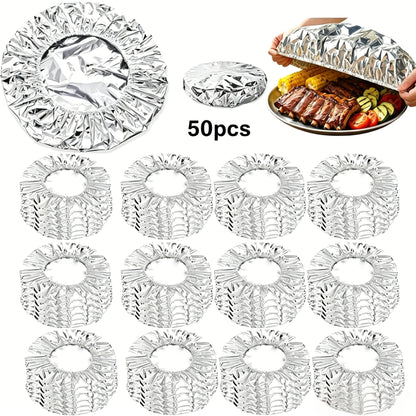 Aluminum Foil Heat Shield Covers – No Plastic 🥘