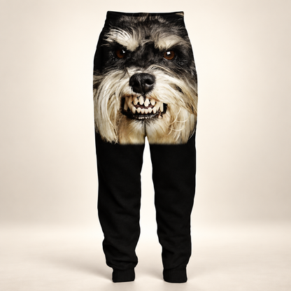3D Dog Print Joggers – Unisex Sweatpants with Elastic Waist & Deep Pockets, Pet Lover Gift