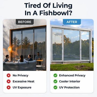 ☀️50% OFF! 🔥 Heat-Insulating Privacy Film – UV Protection, Easy Application & Perfect for Home & Office 🏠