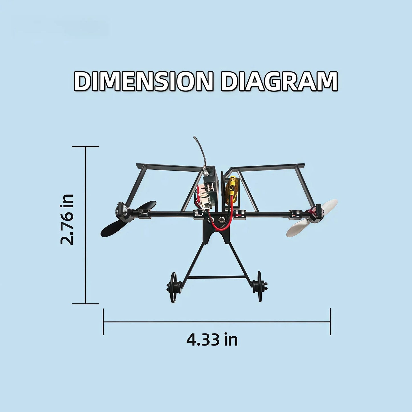 ✈️ Build & Fly RC Paper Airplane Kit | Electric Remote Control Plane with Gyro Stability, Dual Motors & Family Outdoor Fun
