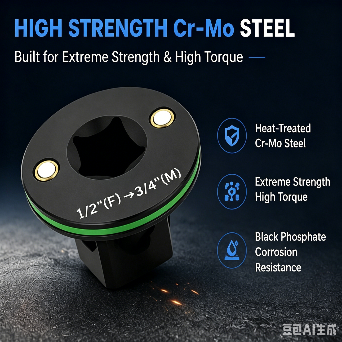2026 Upgraded Low Profile Impact Socket Adapter Set