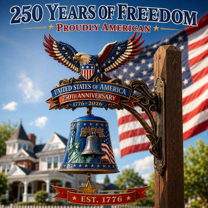 🔥Last Day 49% OFF🔥USA 250th Anniversary Patriotic Wall Bell