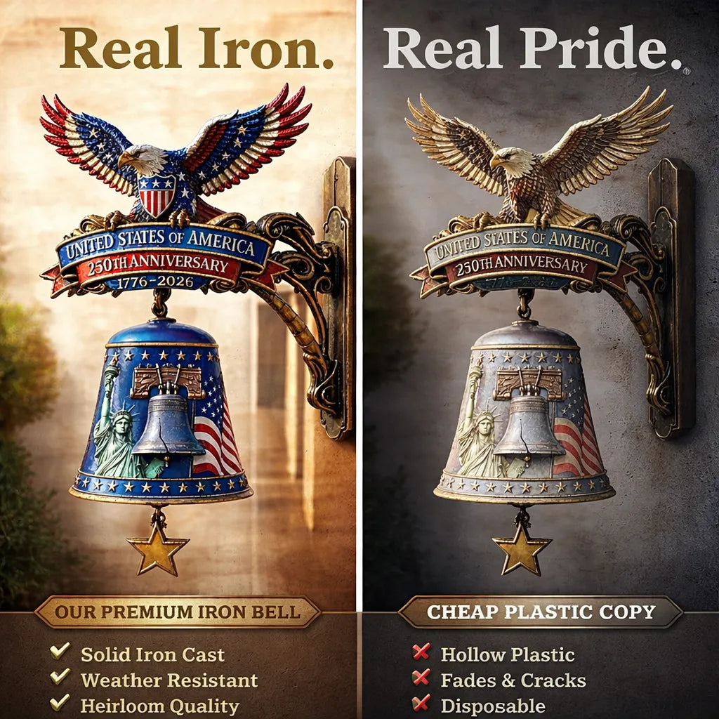 🔥Last Day 49% OFF🔥USA 250th Anniversary Patriotic Wall Bell