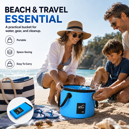 Portable Folding Water Storage Bucket🚰Your Go‐Anywhere Water Companion