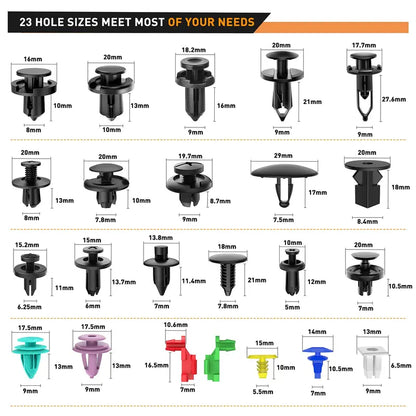 The ULTIMATE Car Retainer Clip Kit