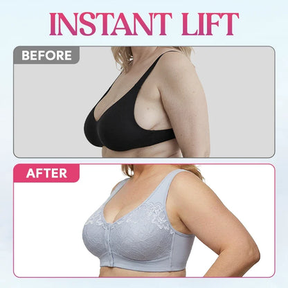 Posy Bra - Front Closure Breathable Cotton Lifting Bra for Seniors