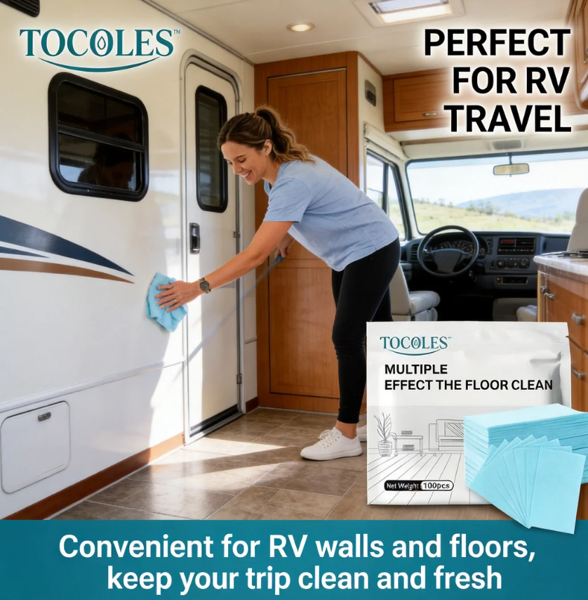 🔥100 Piece Floor Cleaning Tablets Multi-Surface Cleaner for Hardwood Laminate Tile & RV Walls Antibacterial Deodorization Maintenance