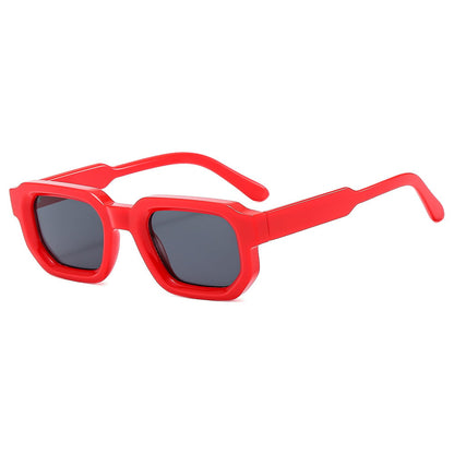 🕶️🔆 Vintage Rectangle Frame Sunglasses for Men & Women with UV400 Protection