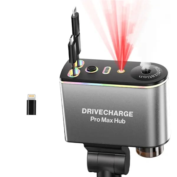 🏆75K+ SOLD!🚗✨ Smart Retractable Car Charger & Air Freshener