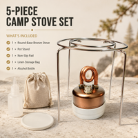 5-Piece Round-Bottom Coffee Set