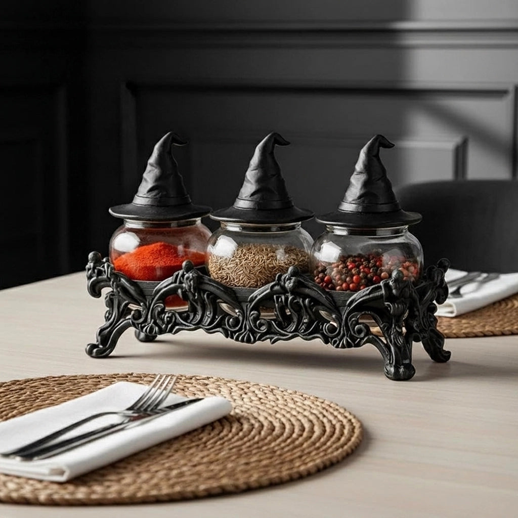 🧙‍♀️Gothic Witch Spice Jar Set