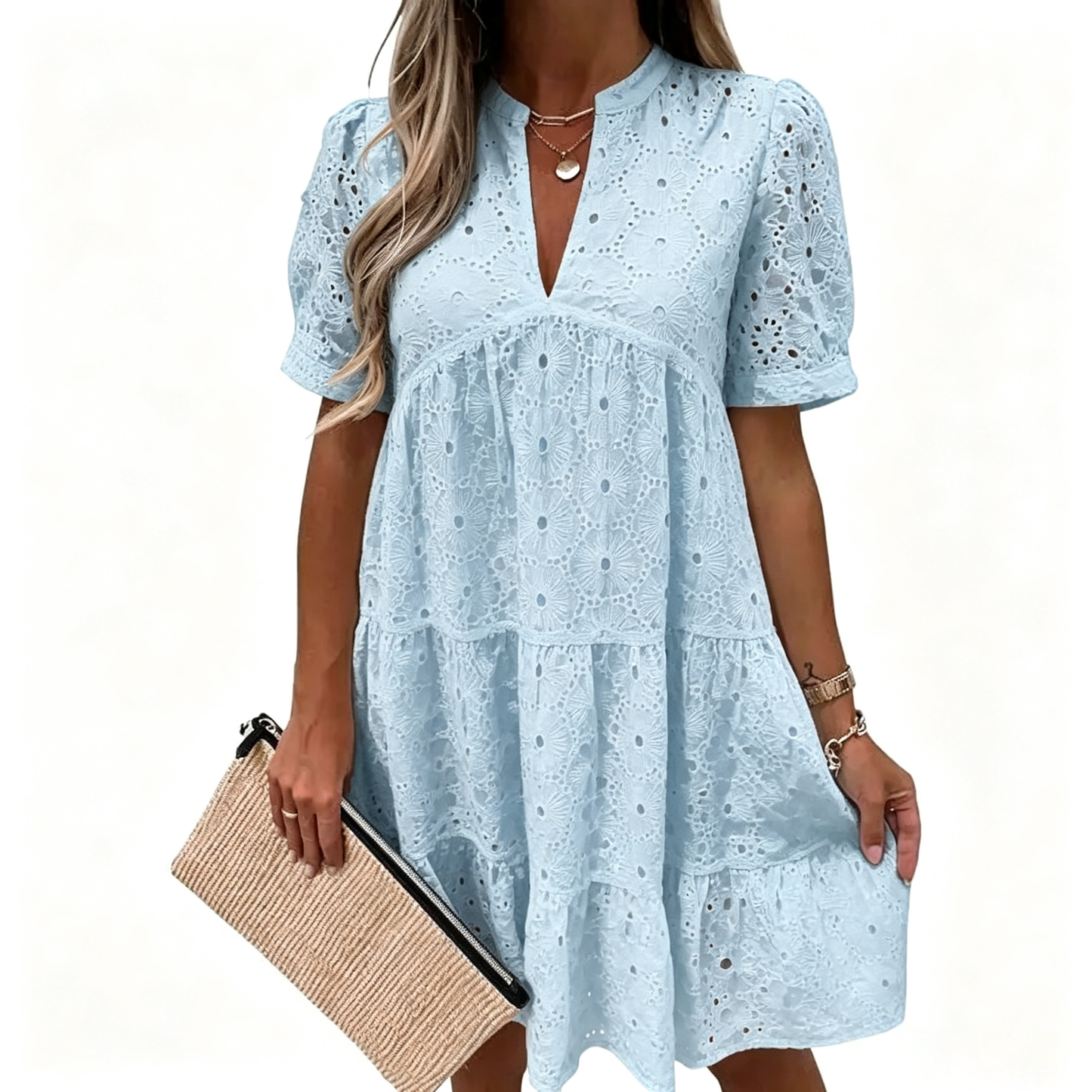 ☀️The Breezy Lace Dress That Solves "The Summer Struggle"