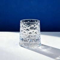 Polka Dot Rotating Whiskey Glass
