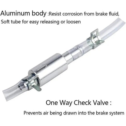 💥Father's Day Sale 49% OFF💥Brake Bleeder Hose One Way Check Valve