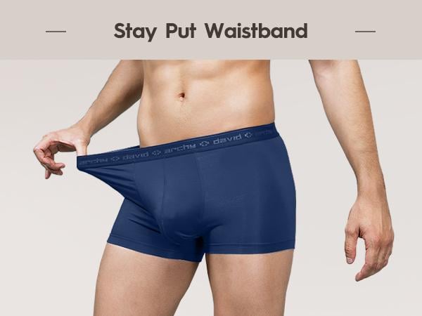 [Father's Day Gift] 🔥Men's Dual Pouch Micro Modal Trunks - 4-Pack Basic 2.5in Spandex Natural Fabric Menswear
