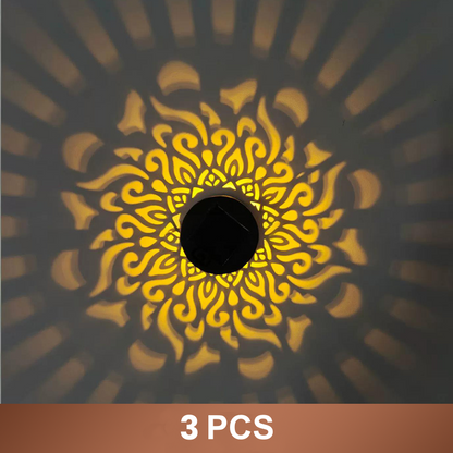 🌞 49% OFF🎁Solar Mandala Light – Stunning Pattern Projection, 2-in-1 Floor & Wall Design & IP65 Waterproof Auto On/Off 🌿
