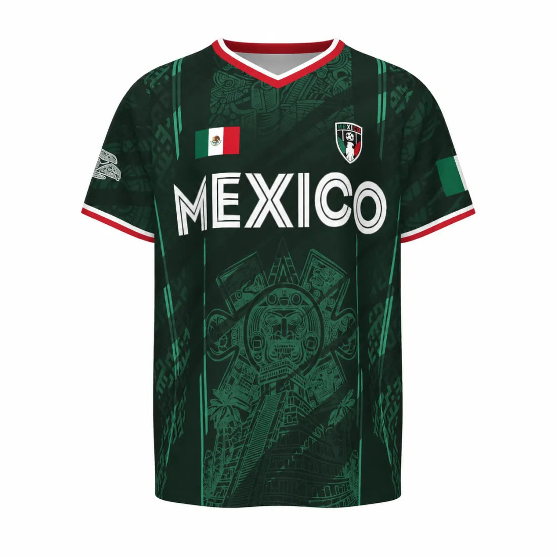 2026 Mexico Soccer Jersey – Retro Chichén Itzá Pyramid Football Shirt 🇲🇽⚽