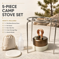 5-Piece Flat-Bottomed Cookware Set