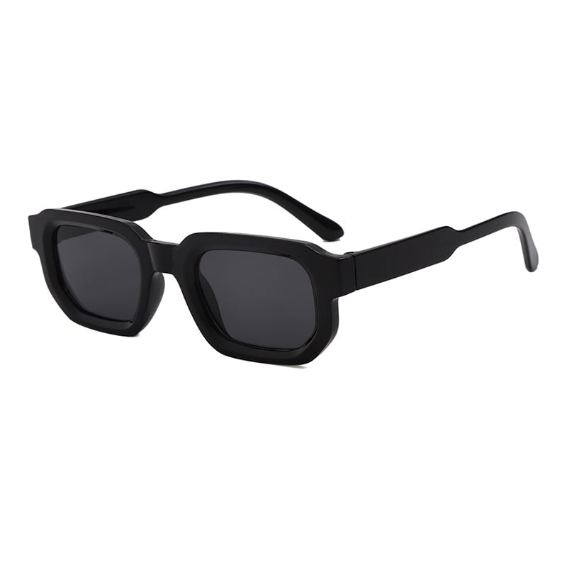 🕶️🔆 Vintage Rectangle Frame Sunglasses for Men & Women with UV400 Protection