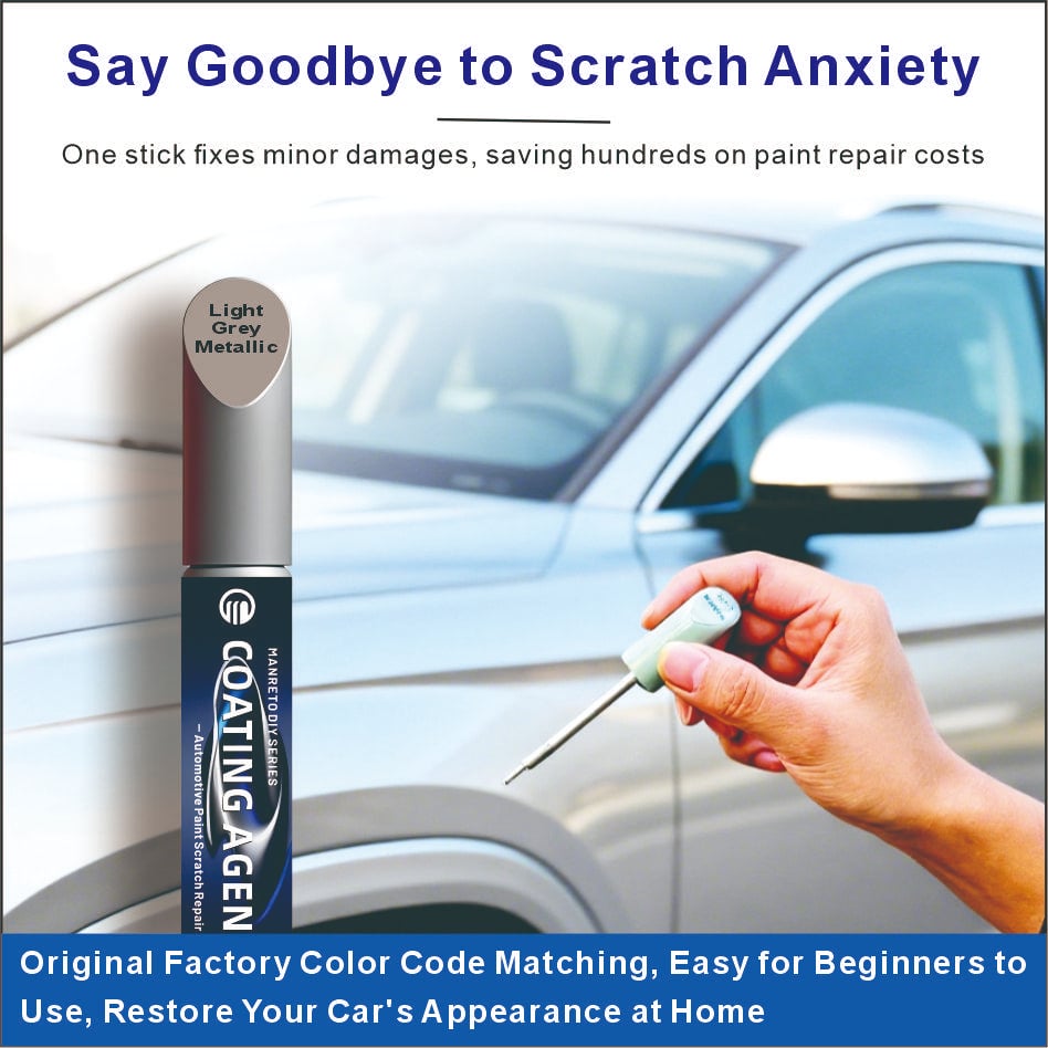 Car Scratch Repair Pen — Quick & Easy Touch-Up for Black & White Cars🚗