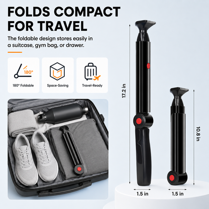 Men's Electric Back Shaver with Long Handle