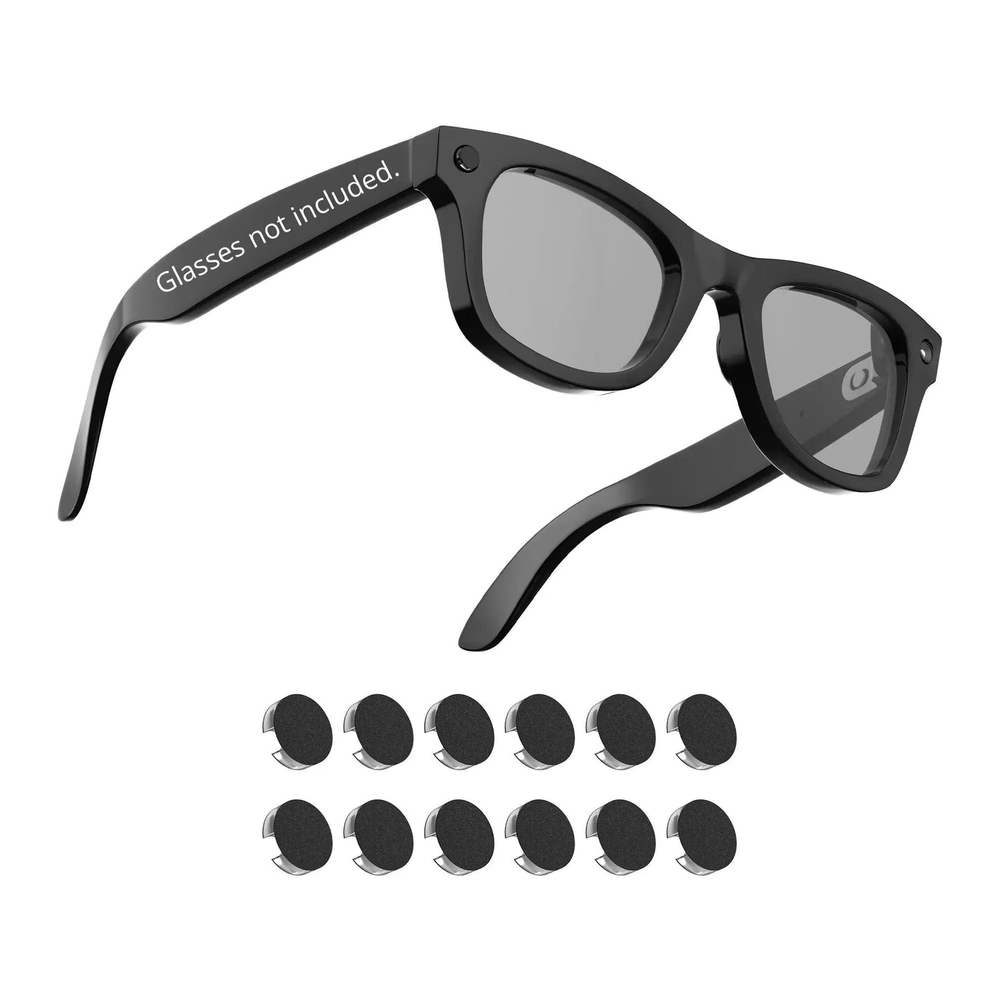 LED Light Blocking Stickers - Laser-Cut, Low-Tack Restickable Covers (12 Pieces)