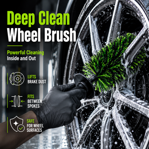 🚗Deep-Reach Wheel Barrel Brush