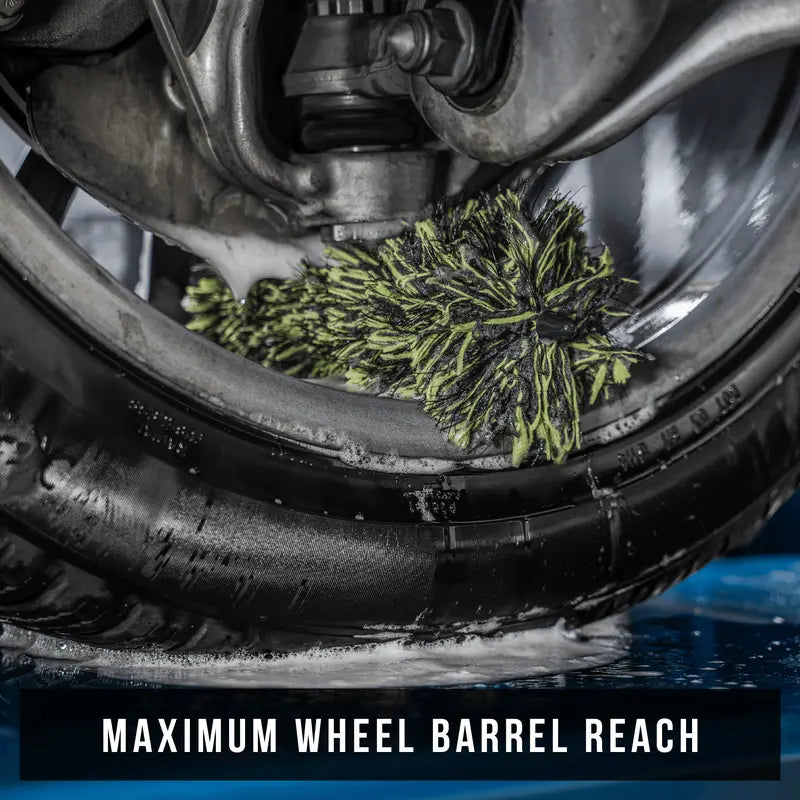 🚗Deep-Reach Wheel Barrel Brush