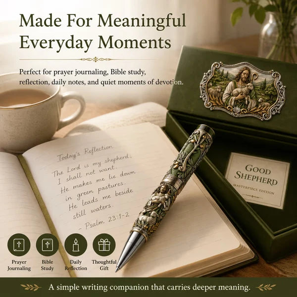 ✝️ Sacred Legacy Faith-Inspired Keepsake Pen Collection | 6 Devotional Designs for Prayer Journaling, Bible Study & Meaningful Christian Gifts 🖊️✨