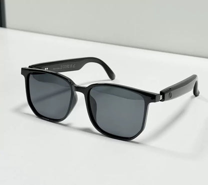 🏆Flash Sale⚡ 50K+ SOLD! Almost Gone-💥✨Super Black Technology😎 Smart Bluetooth 5.4 Audio Sunglasses – Open-Ear, UV & Blue Light Protection