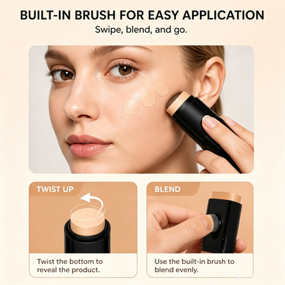 🔥Bestseller | 2-in-1 Concealer Foundation Stick