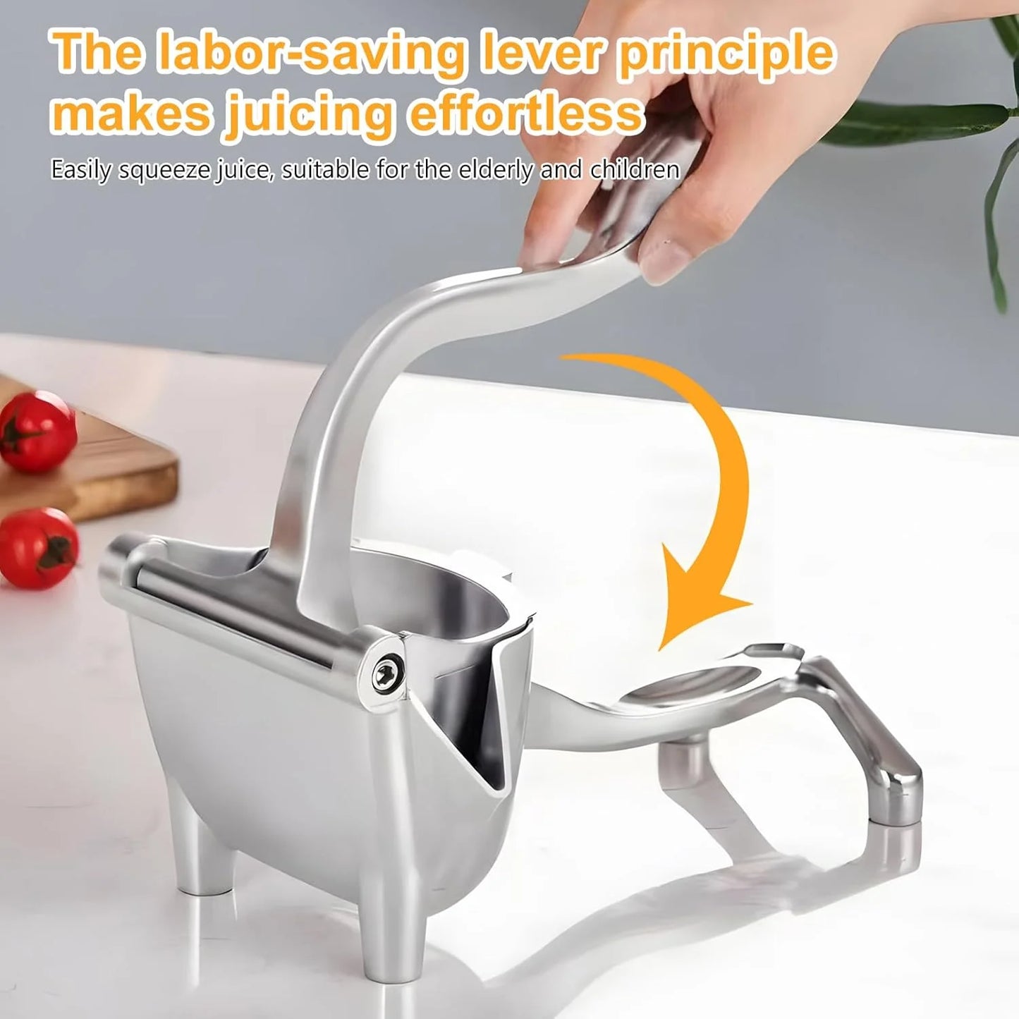 🍋 Fresh Lemon Squeezer – No Seeds, No Mess, More Juice