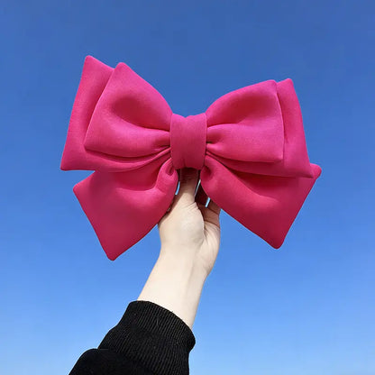 3D Fabric Car Bow – Weatherproof, Strong Adhesive, Feminine Car Decoration for Women Who Love Their Cars