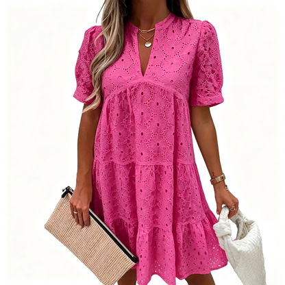 ☀️The Breezy Lace Dress That Solves "The Summer Struggle"