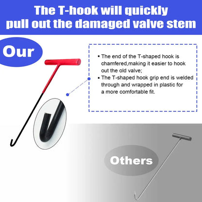 🚗 Tire Valve Repair Tool Kit | Fast Valve Stem Replacement Tool