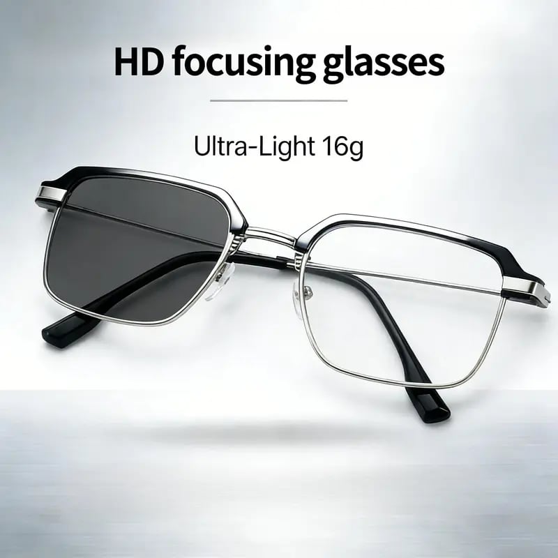 Smart Zoom Reading Glasses – Auto Adjust Focus & Blue Light Protection for All-Day Clear Vision