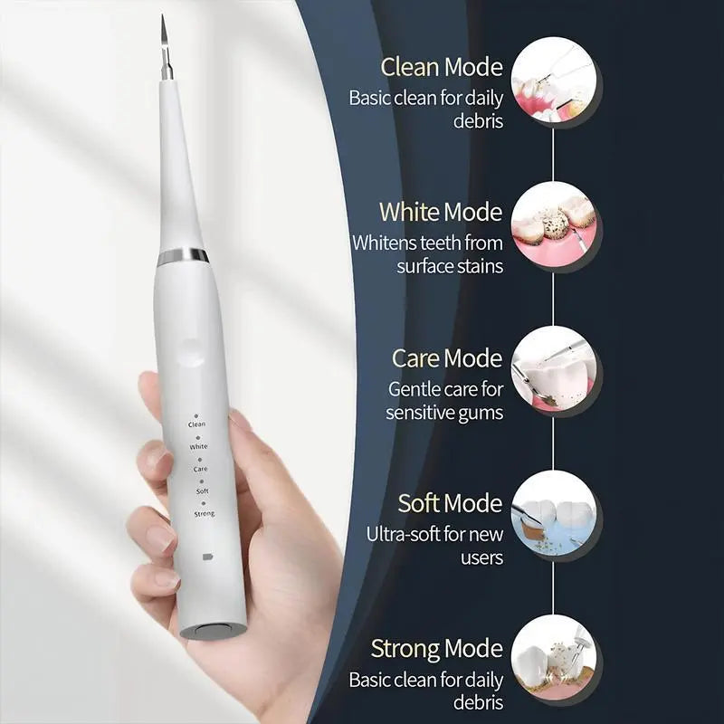 🦷✨Ultrasonic Dental Plaque Remover for Tartar & Stain Care