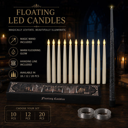 ✨ Floating Candles That Light Up Like Magic 🪄