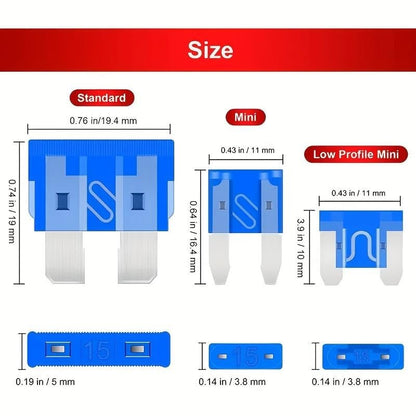 🔥 BIG SALE - 47% OFF🔥306PCS&Car Blade Fuse Assortment Set