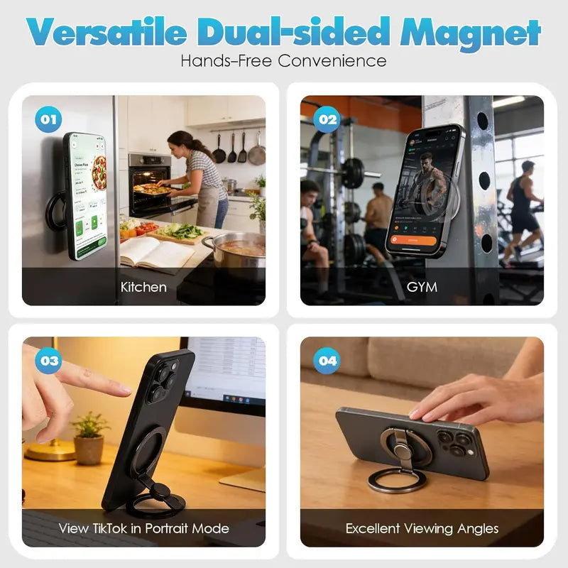 ✨Magnetic Phone Stand & Fidget Spinner Combo