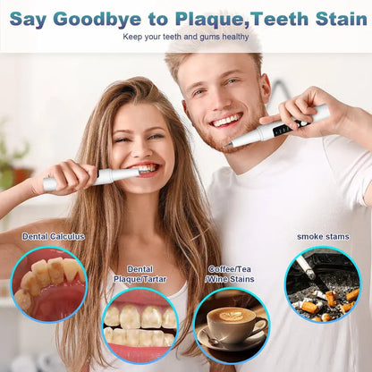 🦷✨Ultrasonic Dental Plaque Remover for Tartar & Stain Care
