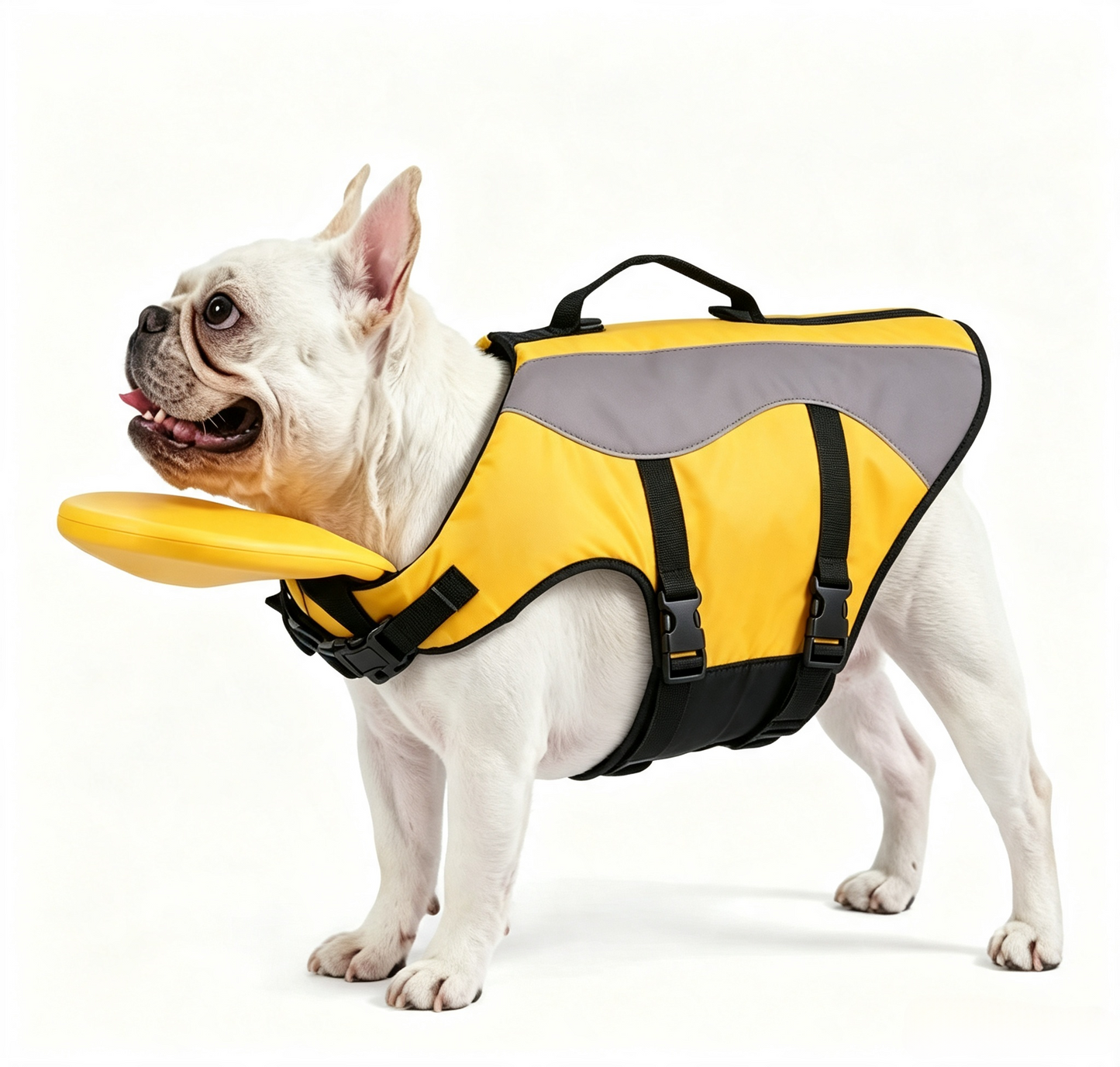 🐕‍🦺 Premium Dog Life Jacket – Maximum Buoyancy, High-Vis Reflective Trim & Top Rescue Grab Handle (XS–XL)