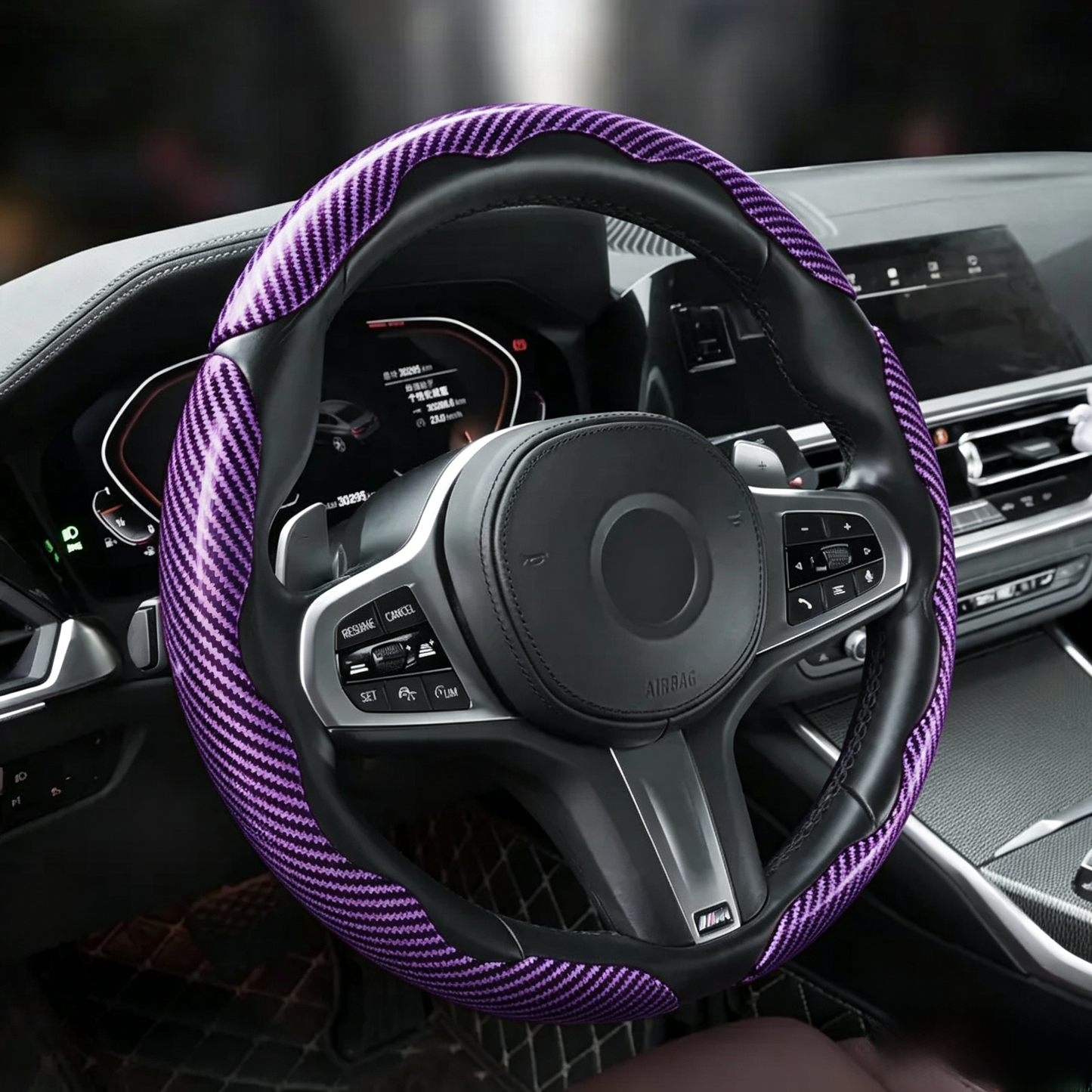 🏁 Car Non-Slip Sport Steering Wheel Cover
