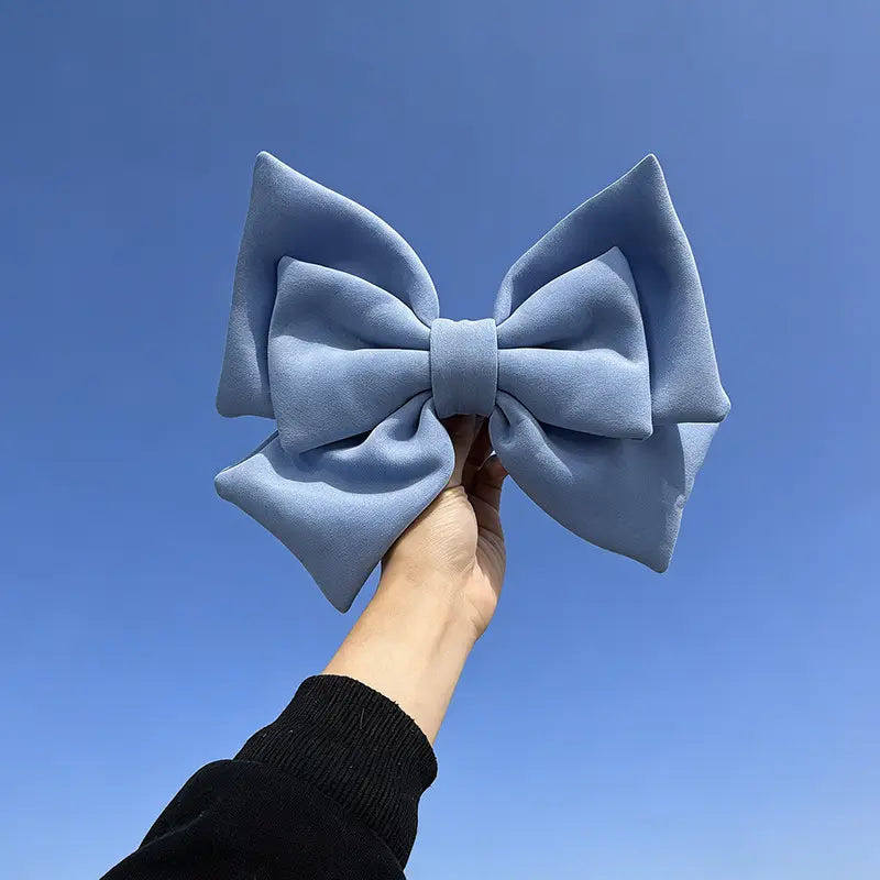 3D Fabric Car Bow – Weatherproof, Strong Adhesive, Feminine Car Decoration for Women Who Love Their Cars