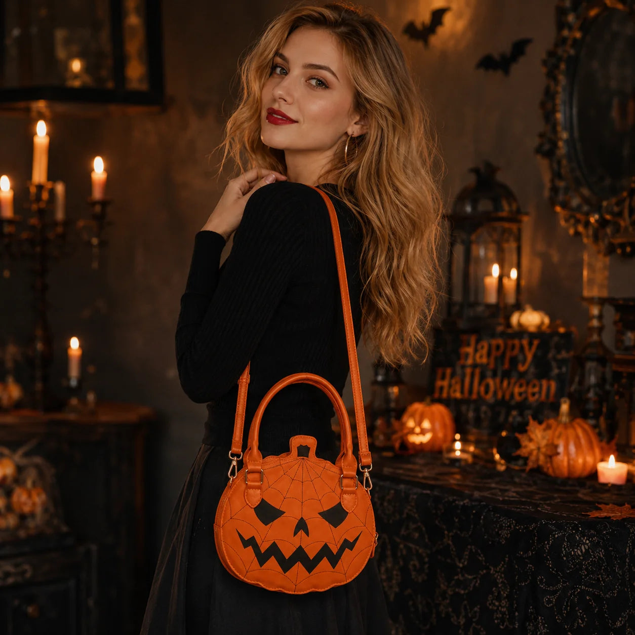 New 2026 Halloween Pumpkin Handbag