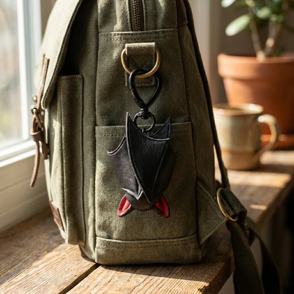 🎁Buy 1 Get 1 Free🎁 🦇 Cute Black Bat Baby Keychain