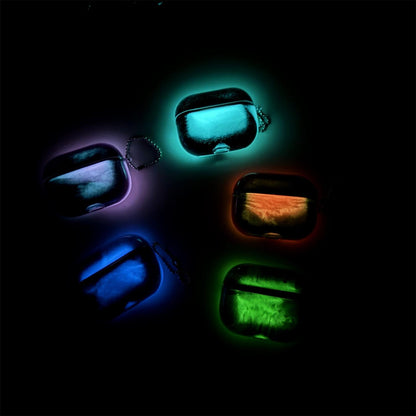 ✨ Glow, Protect & Stand Out🌌 Luminous Quicksand AirPods Case