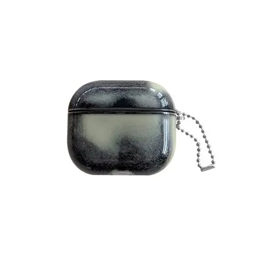 ✨ Glow, Protect & Stand Out🌌 Luminous Quicksand AirPods Case