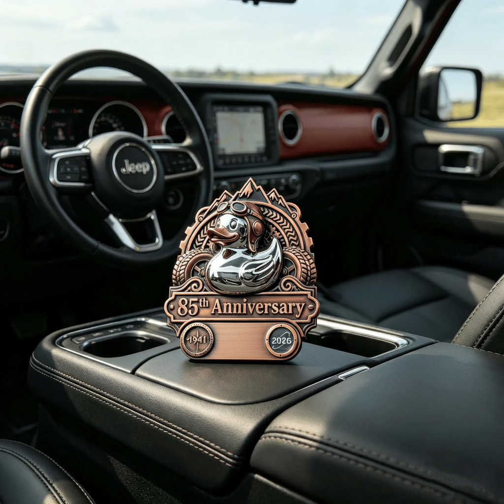 🔥Last Day 49% OFF - 🚗🦆 Rubber Duck Badge