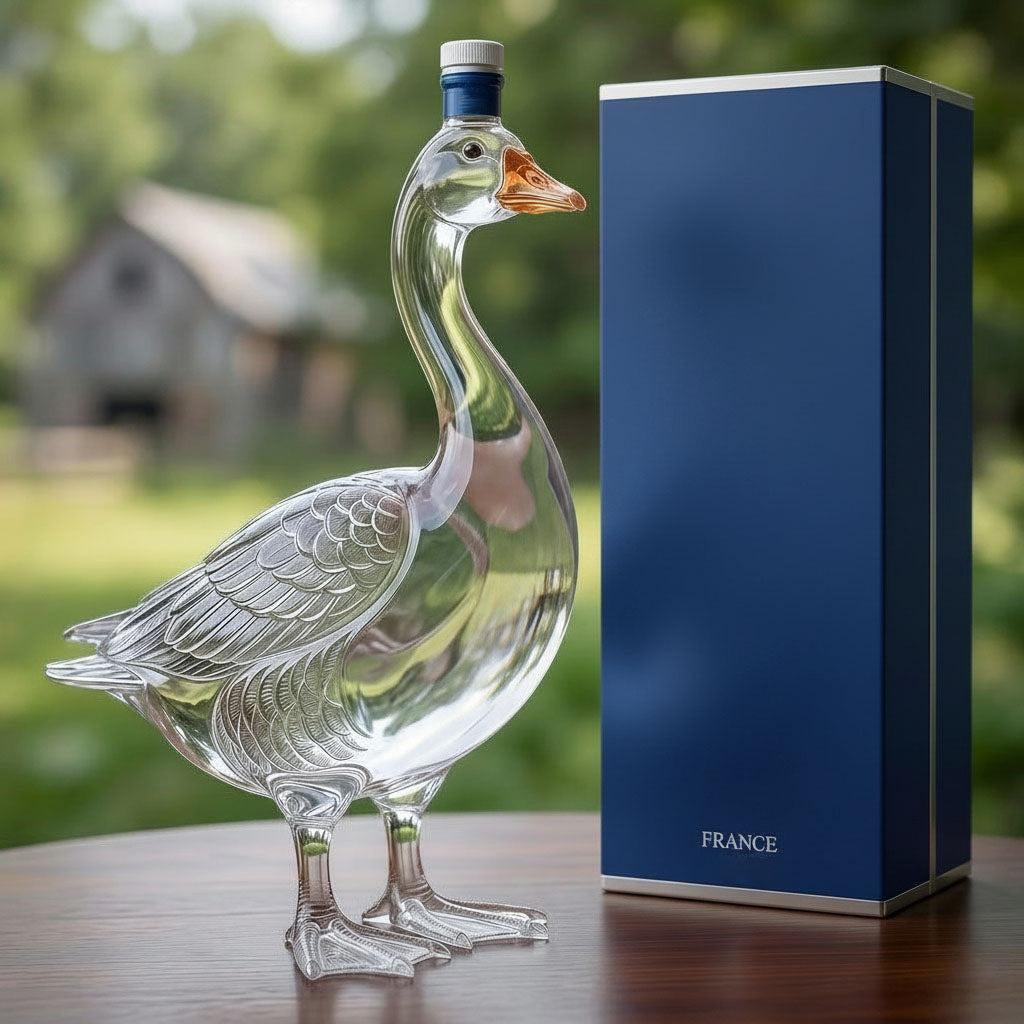 3D Sculpted Grey Bottle